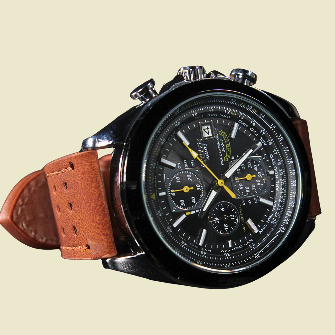 Citizen Cuero Elegante (Marrón)